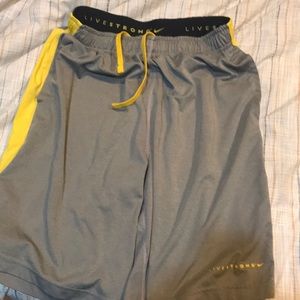 Nike / Livestrong Dri Fit Shorts